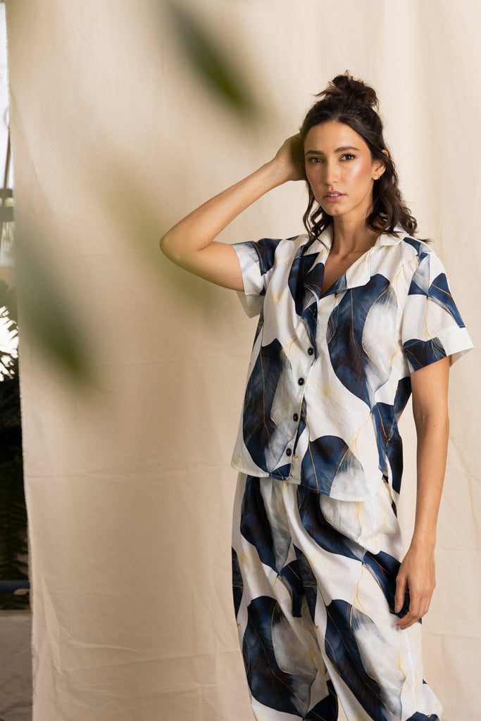 pijama pantalon camisa manga corta algodon 100%