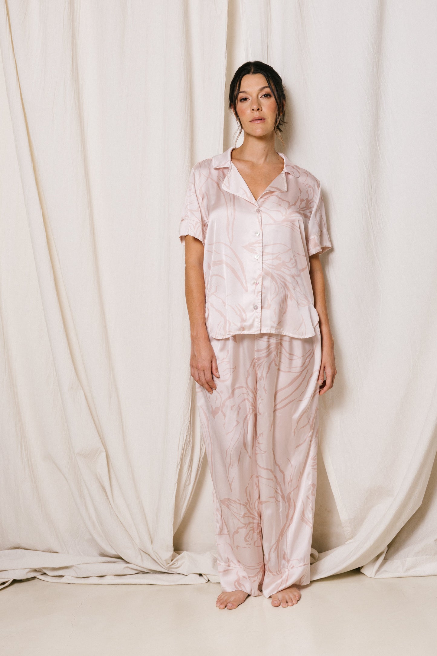 PIJAMA SATIN PANTALON