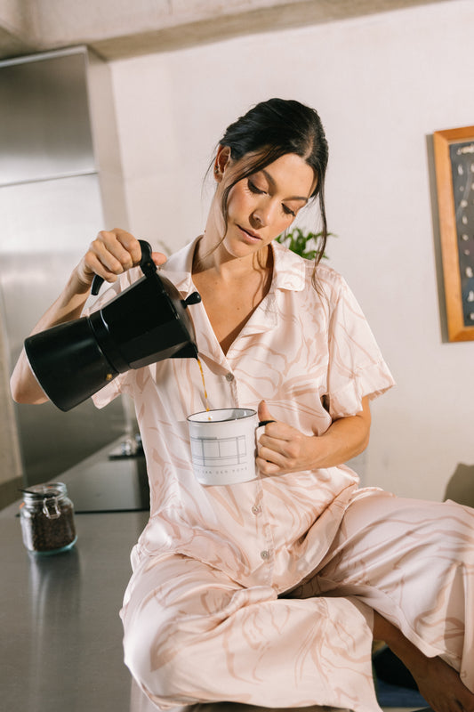 PIJAMA SATIN PANTALON