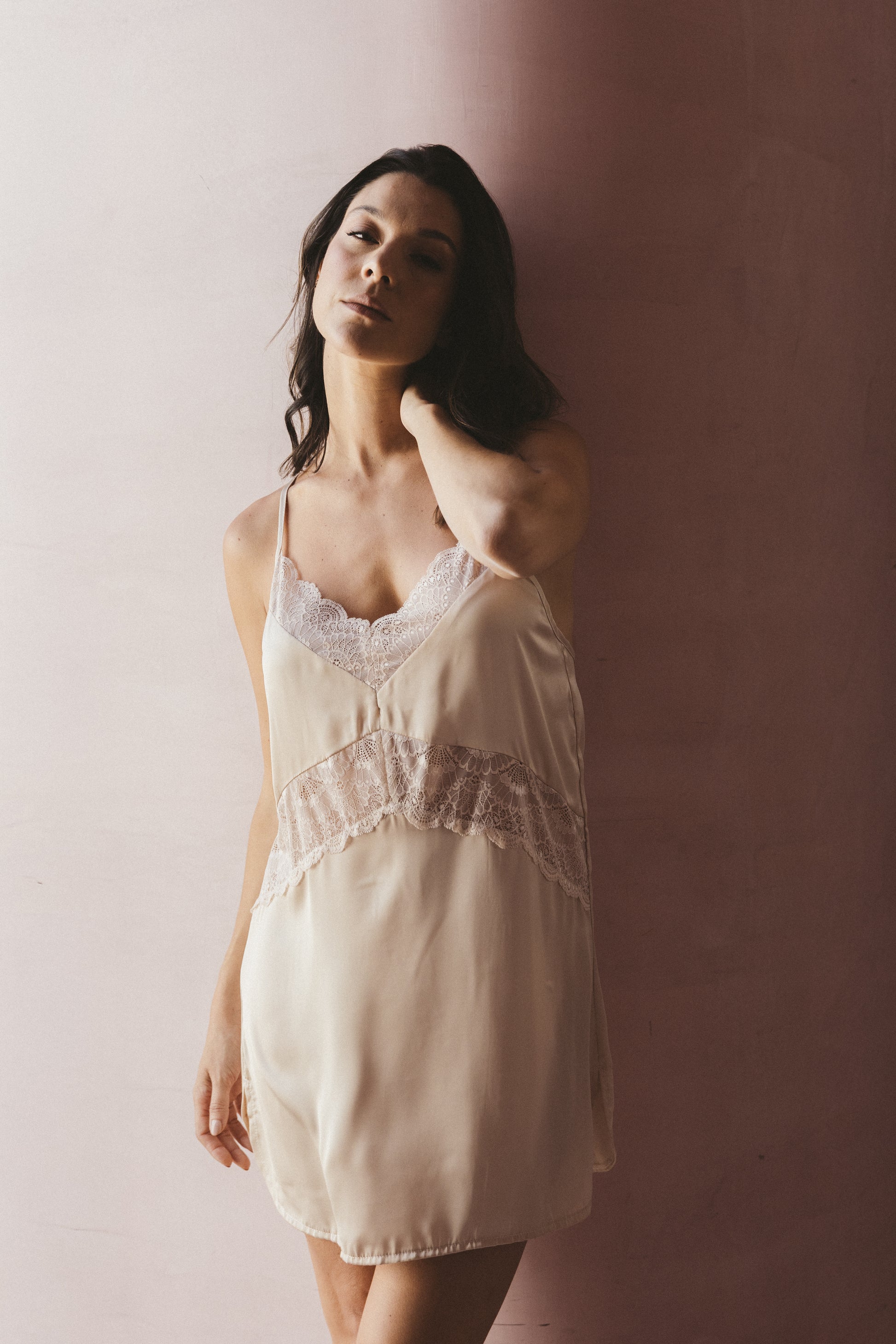 babydoll pijama satin seda