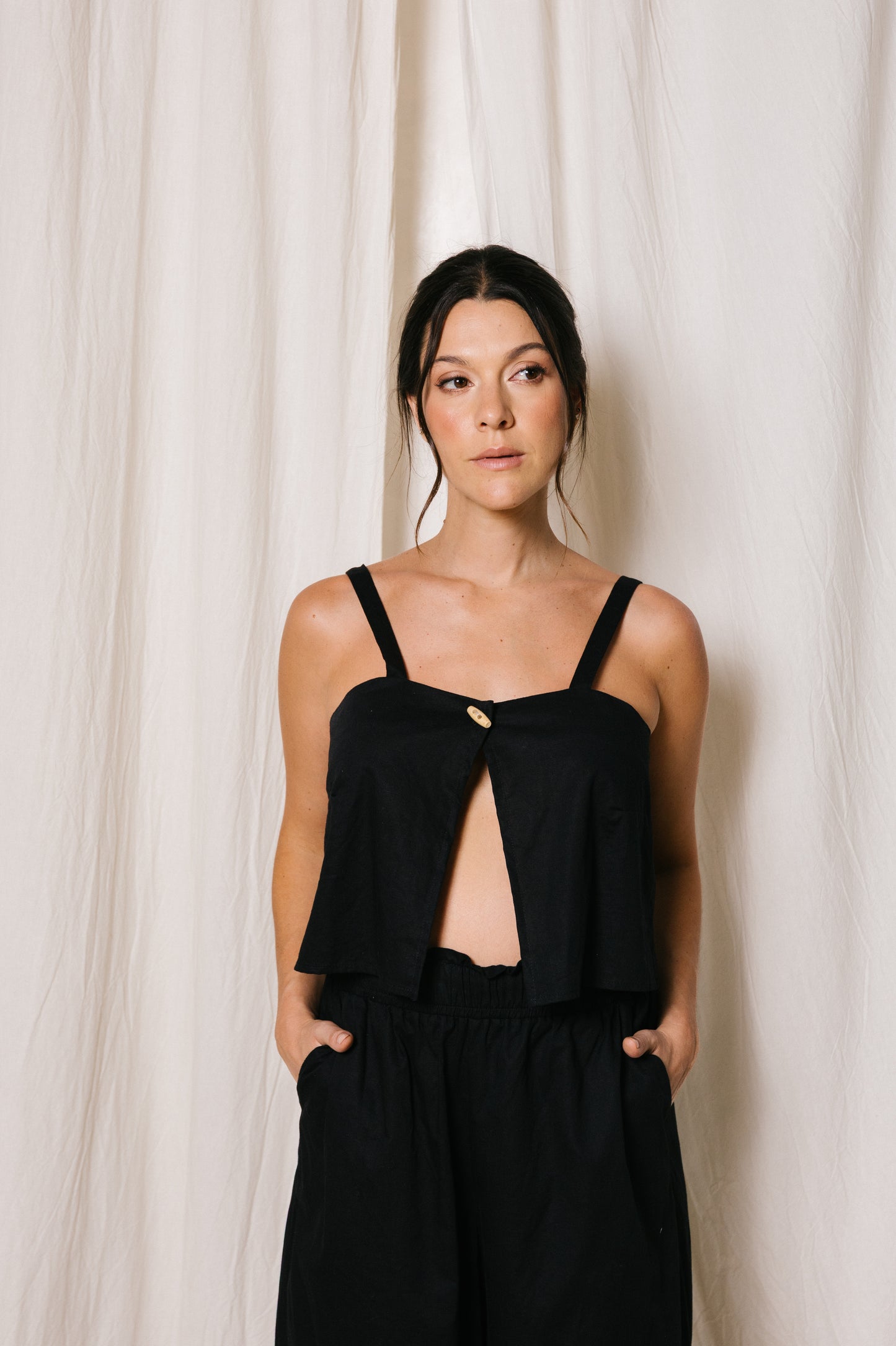 pijama resort wear lino algodón