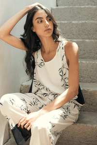 pijama pantalon satin