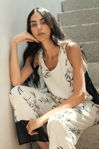 pijama pantalon satin